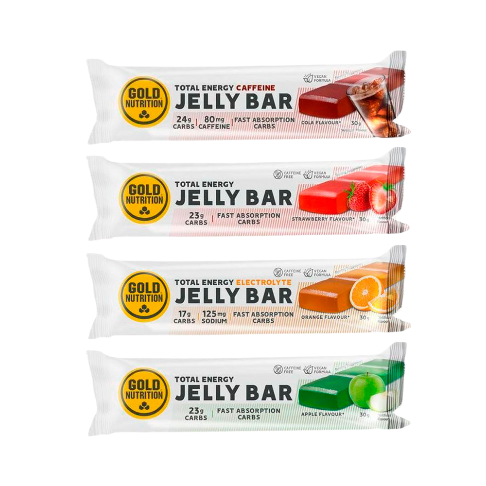 GoldNutrition Jelly Bar Sample Pack with 15 Energy Bars - Energy Bars ...