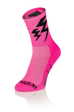 Lightning Socks Pink