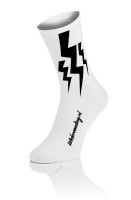 Lightning Socks White